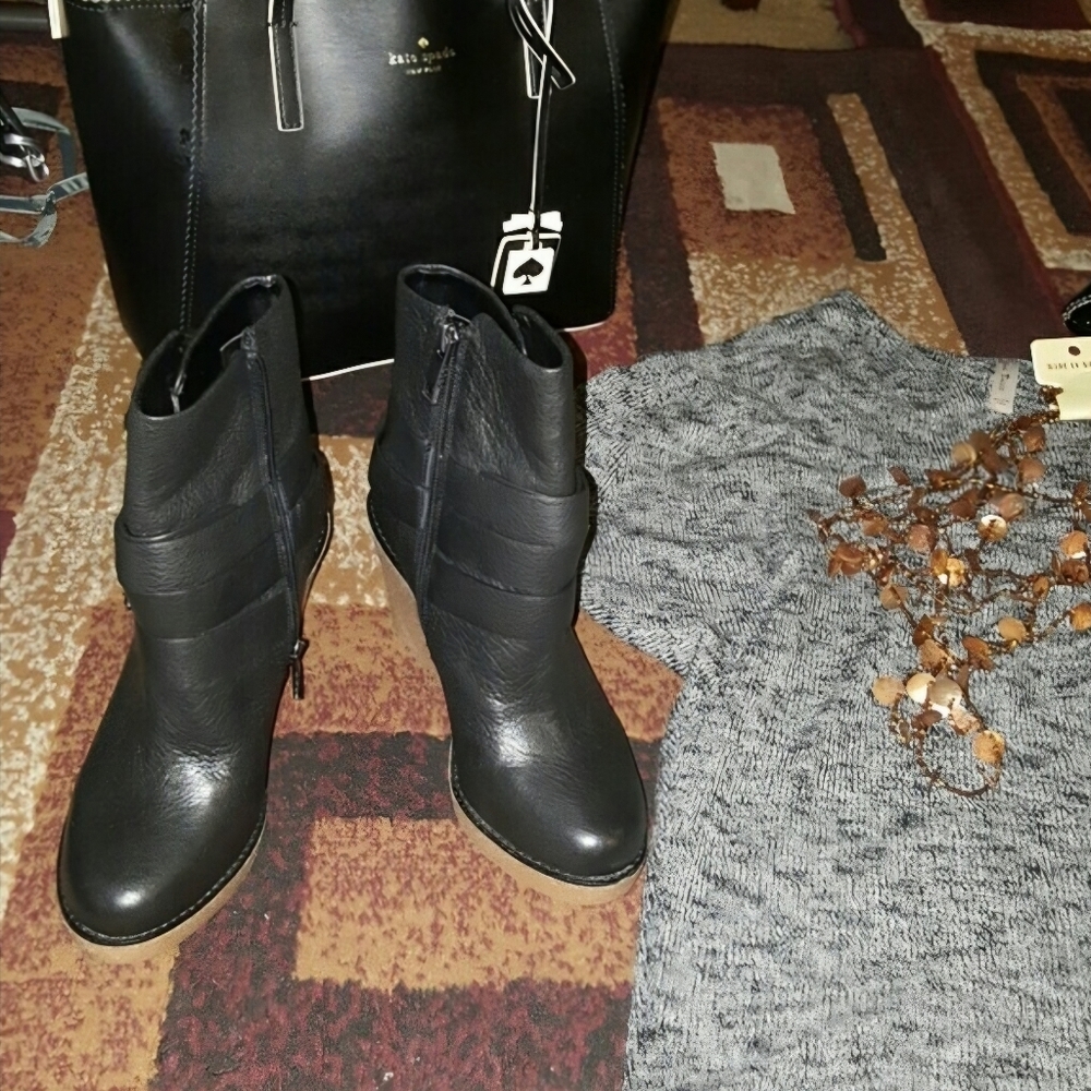 Bcbgeneration Wedge Boot Size 5 Nwt - image 4